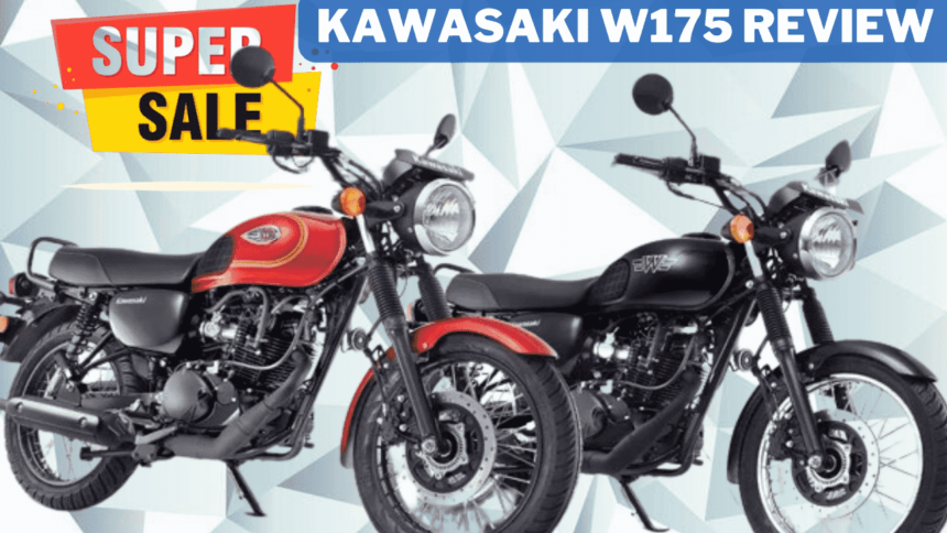 New Kawasaki W175 bike